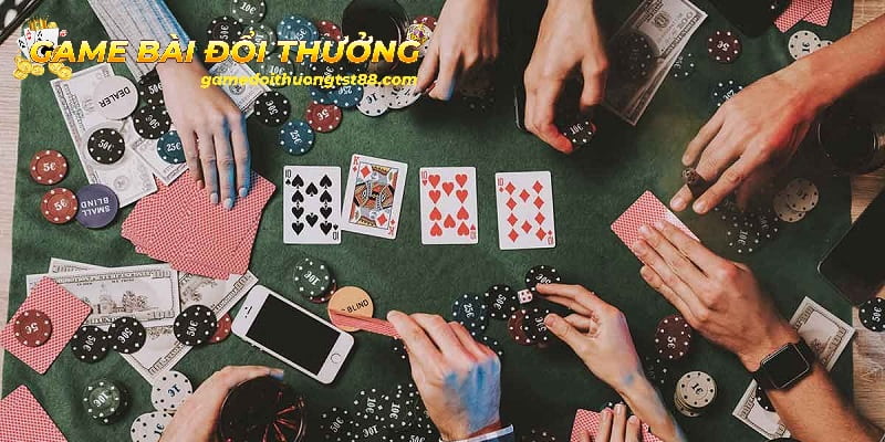 Bộ dụng cụ được quy định trong cách chơi bài Poker